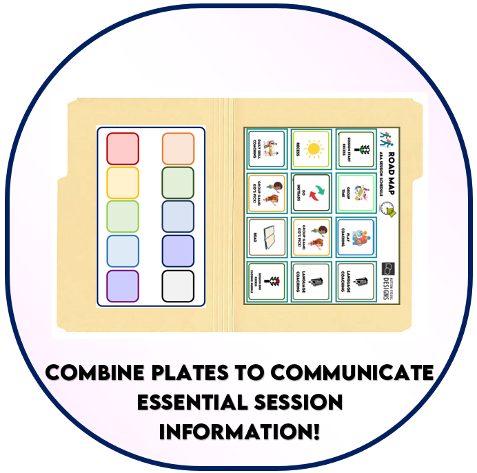 Visual Schedule: ABA Session – Autism Visual Designs